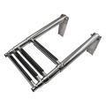 Stainless steel ship boarding platform ladder